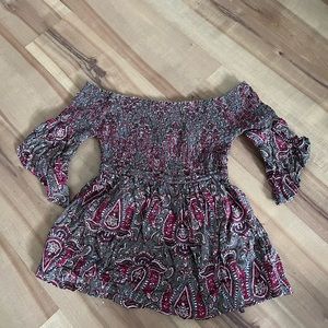 hollister baby doll top